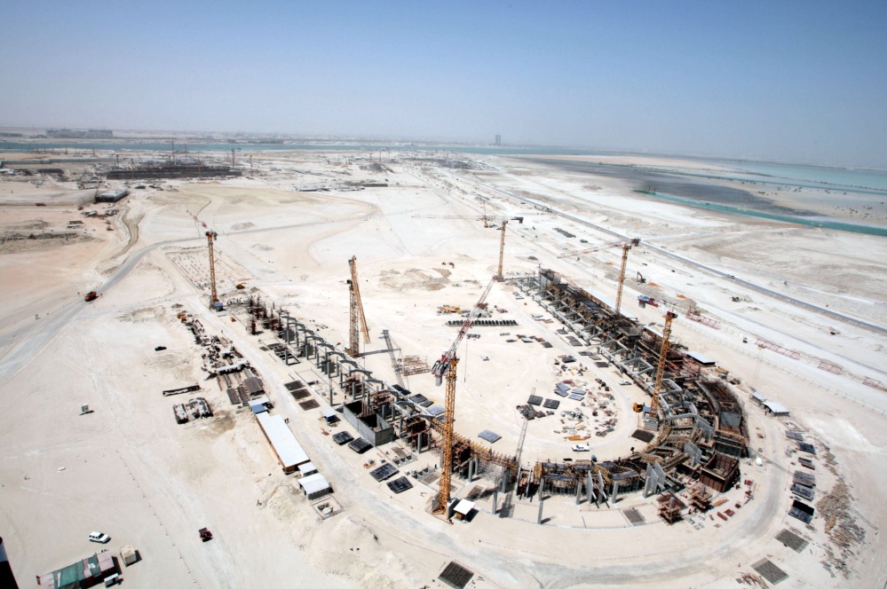 Abu Dhabi Grand Prix Circuit Construction